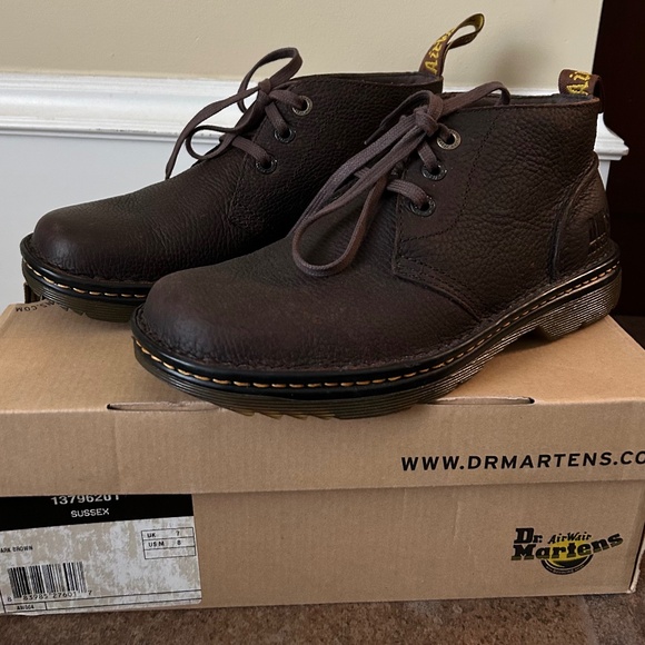 Dr. Martens. Sussex bear track slip resistant Chukka Boots - Picture 1 of 3